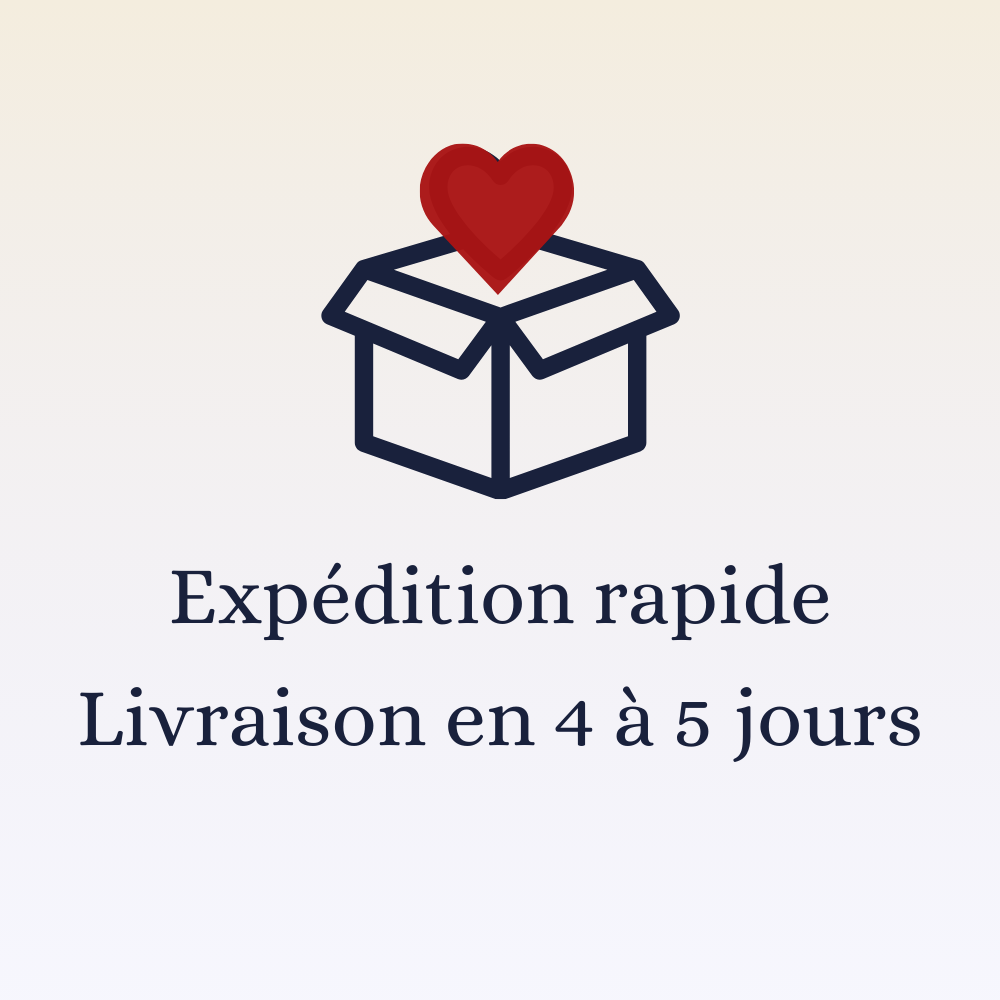 Icone de livraison rapide en 4 à 5 jours